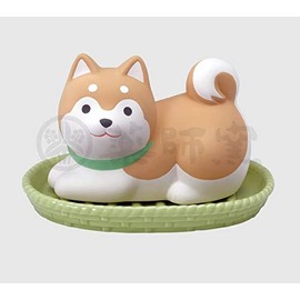Yakushigama Wanko Biyori Eco Dehumidifier (Mattari Shiba Inu) [9649] Natsukashiya Feng Shui Luck Up Fortune Good Luck Interior Figurine