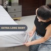 CASABLOOM Luxury Double Mattress Protector – Quilted, Noiseless, Deep Fit