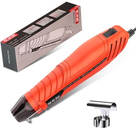 LDK Heat Gun for Crafting, Mini Dual Temp Hot Air Gun Tool with Reflector Nozzle for Epoxy Resin, Shrink Wrapping, Vinyl Wrap, Embossing, Electronics, Candle Making, Phone Repair & DIY