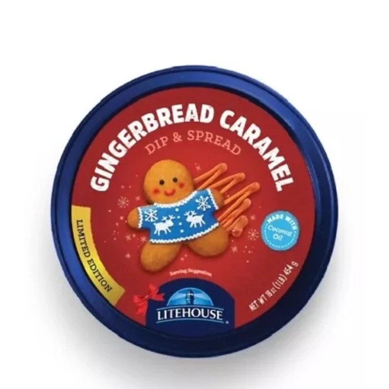 Litehouse Limited Edition GINGERBREAD CARAMEL Dip 16 oz. 1 Tub