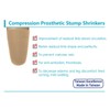JianiMed Prosthetic Stump Shrinkers– Above Knee, 20cm, Compression, Amputee Socks,