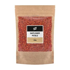 Lowhill Valley Safflower Petals - Whole Dried Carthamus tinctorius Petals - Loose Herbal Tea - For Digestion Support - Rich in Antioxidants - Mild Floral Flavour - 100% Natural - 100g