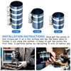 Worldity 8Pcs 3" 4" 6" Piston Ring Compressor, Car Engine