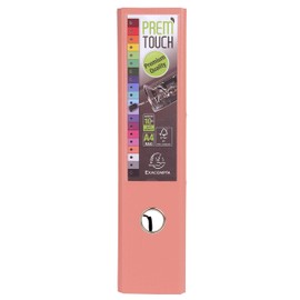 Exacompta 53305E Folder Polypropylene 2 Rings Spine 80 mm DIN A4 Salmon