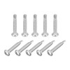 sourcing map #14-1-3/4" Self Drilling Screws, 30pcs 410 Stainless Steel