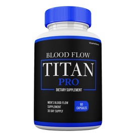 Titan Pro Supplement, Max Strength Formula For Men, TitanPro Pills (1 Pack)