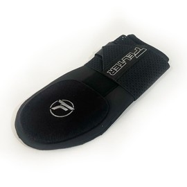 FELTER FITNESS Guante Deslizante para Béisbol + Softbol, protección de Manos (Negro)