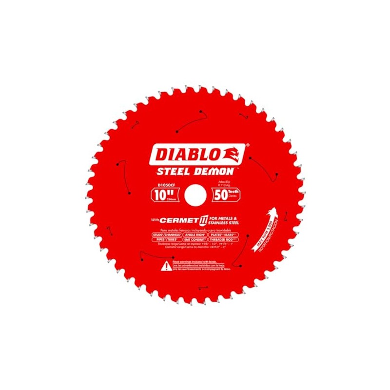 Diablo Steel Demon Cermet II Saw Blade for Medium Metal