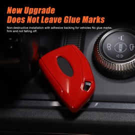 Key Fob Cover Remote Cover Compatible with 2024 2025+ Hummer EV SUV/SUT Pickup Accessories Keyless Entry Remote Key Fob Shells Anti-Scratch All-Around Protection ABS Case (E)