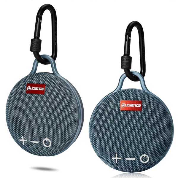 UrbanX Bluetooth Wireless IPX7 Waterproof Speaker with Clip, 20H Playtime,