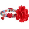 BoomBone Flower Cat Collar, Girl Puppy Collars Pet Floral Accessories
