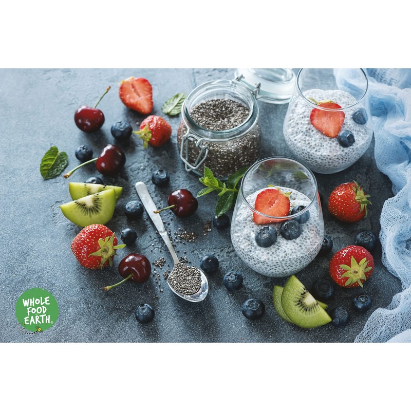 Wholefood Earth Wholefood Earth Chia Seeds 1 kg | GMO