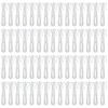 60 Pcs Adjustable Pinch Pleat Curtain Hooks - Plastic Drapery
