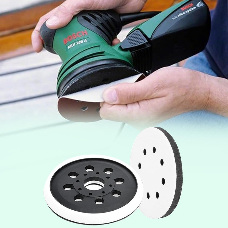 HTTYHT 125mm Sander Backing Pad for Bosch PEX 220 A
