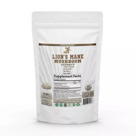 SMS Lion’s Mane Cognition Support Organic Mushroom 50% Poly 120 Veggie Capsules