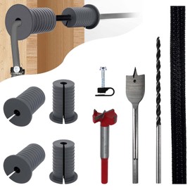 Starlink Cable Routing Kit,Cable Installation Kit,4* Grommets, 1" Spade Drill Bit,1" Strengthen Drill bit, 13" Cable Protective Sleeve,5/16" Drill Bit, 30 Wall Clamps Cable Installation Kit
