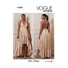 Vogue Misses' Halter Neck Dress Sewing Pattern Kit, Design Code
