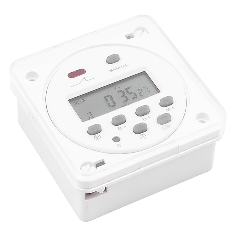 Sarini Digital LCD Power Supply Weekly Programmable Timer Relay Switch