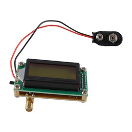 Gorise Frequency Counter LCD Display Powered by 9V SMA Jacks (Female) Input Frequency Tester for Tester Module