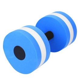 Alomejor Floating Dumbbell, Water Weights, Pool Exercise, Water Dumbbells, Water Aerobics, Pool Dumbbells, Dumbbell for Swimming (Blue and White)