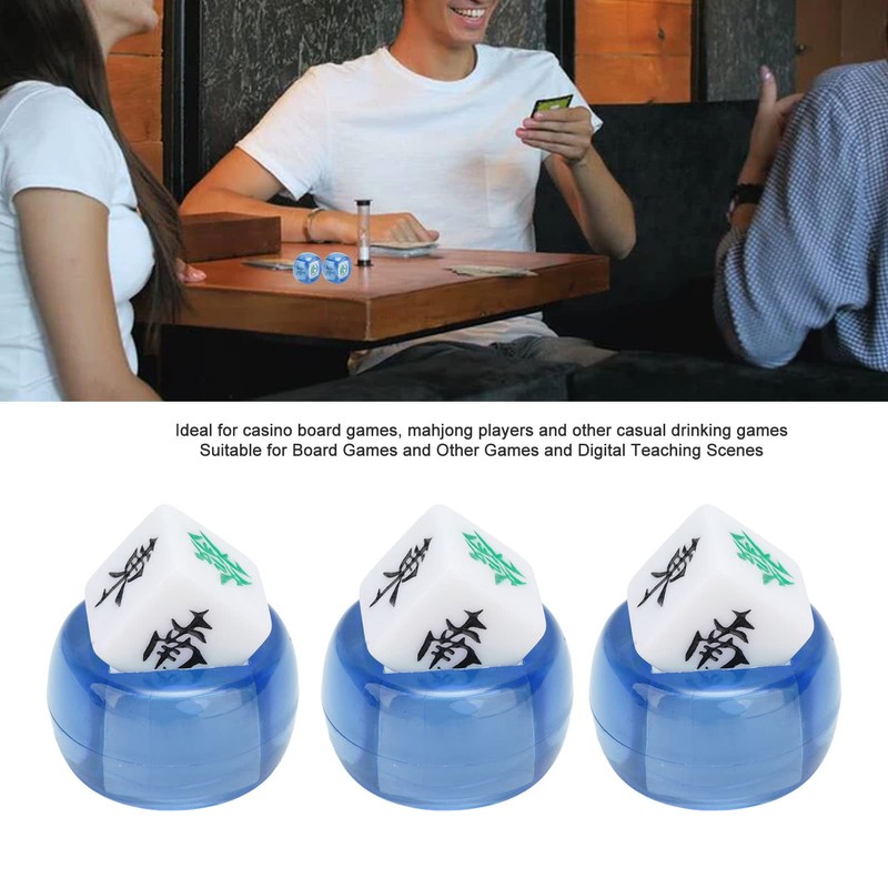 Mahjong Dice, 5Pcs Mahjong Wind Direction Dices East South West