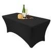 Dololoo Elastane Tablecloth 183 cm x 75 cm, 6ft Polyester