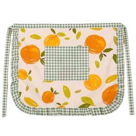 FAIRYGATE Cute Waist Apron Server Apron with Pockets Commercial Restaurant Waitress Waiter for Girl Woman Half Bistro Aprons A5550