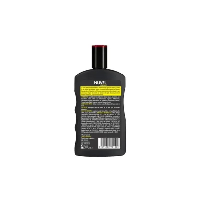 Nuvel For Men Crema Corporal Humectante Para Hombre Con Aloe