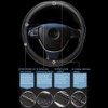 Car Steering Wheel Cover, Anti-Slip, Safety, Soft, Breathable, Heavy Duty,