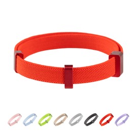 Safety Cat Collar Pro - U.S. IDA Gold Awarding Design, Elastic Quick Release Cat Collar with Buckle Non Breakaway - Lightweight for Kitten All Small Large Cats (Vivid Red, S 5.9-11.8")