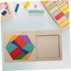 WOONEKY 1 Set Wooden Brain Teaser Puzzles for Develops Hand