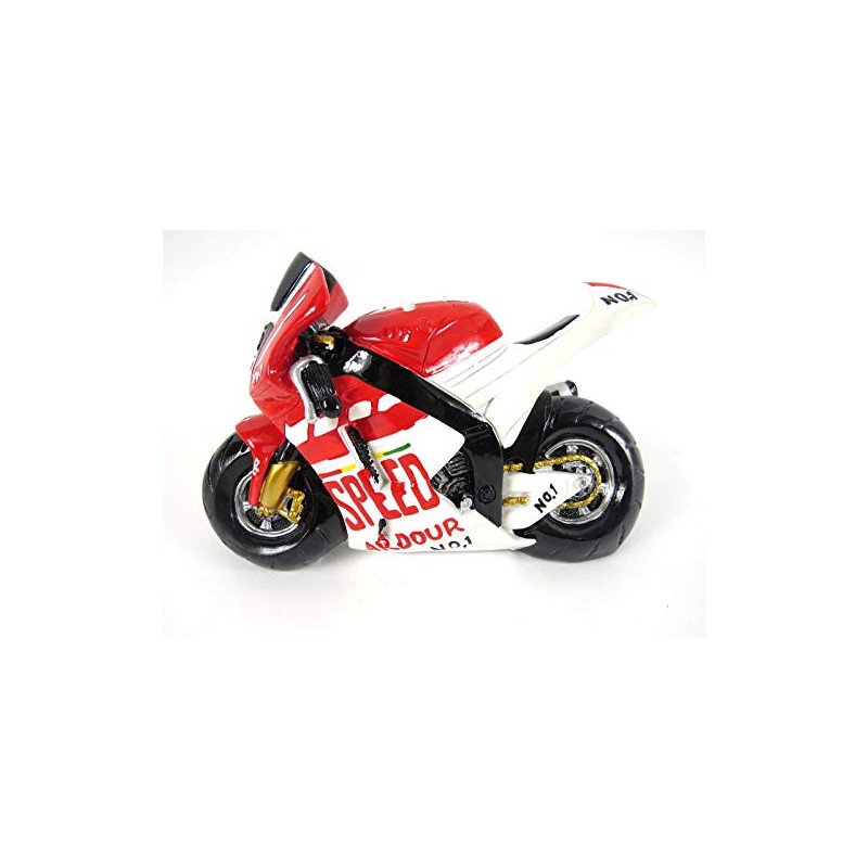 Money Box Motorcycle Savings Bank Poly Speed Race Money Box