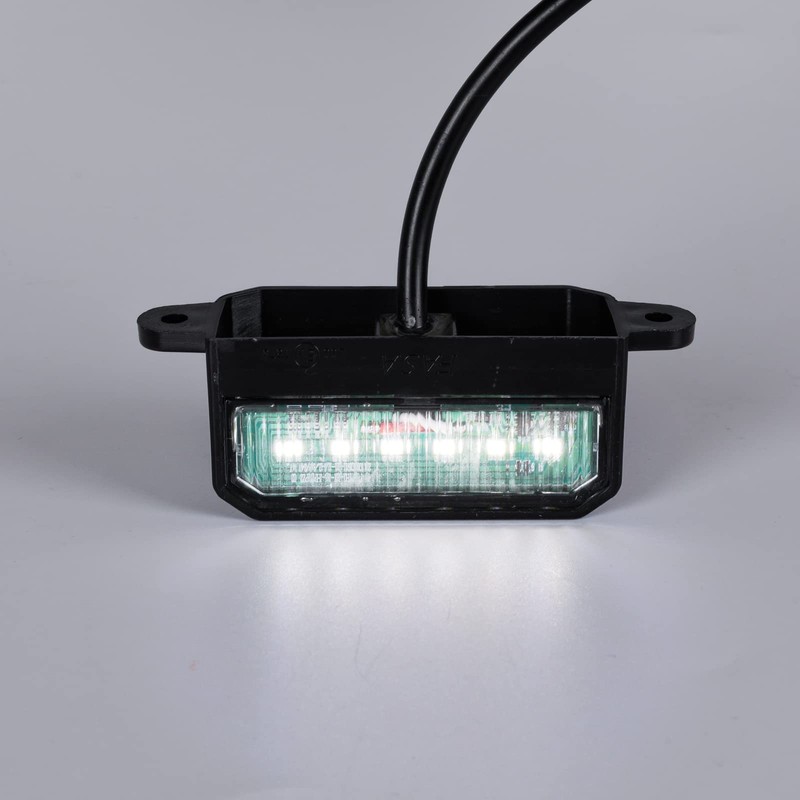 Yuanjoy 2 Pack 12 V 24 V Number Plate Light