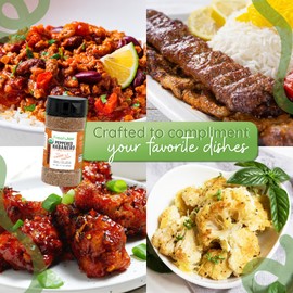 FreshJax Organic Peppered Habanero Hot Seasoning, 5.6 oz Spicy Habanero Blend for Grilling Chicken, Steak, Seafood, Tacos, Wings, Roasted Veggies, Chili, Stir-Fry, Eggs | Large Bottle – Made in USA