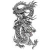 XQB601 602 Temporary Dragon Tattoo Arm Tattoos 2 Sheets