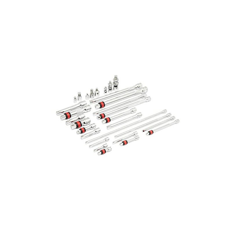 GEARWRENCH 29 Pc 1/4", 3/8", 1/2" Drive Chrome Tool Accessories