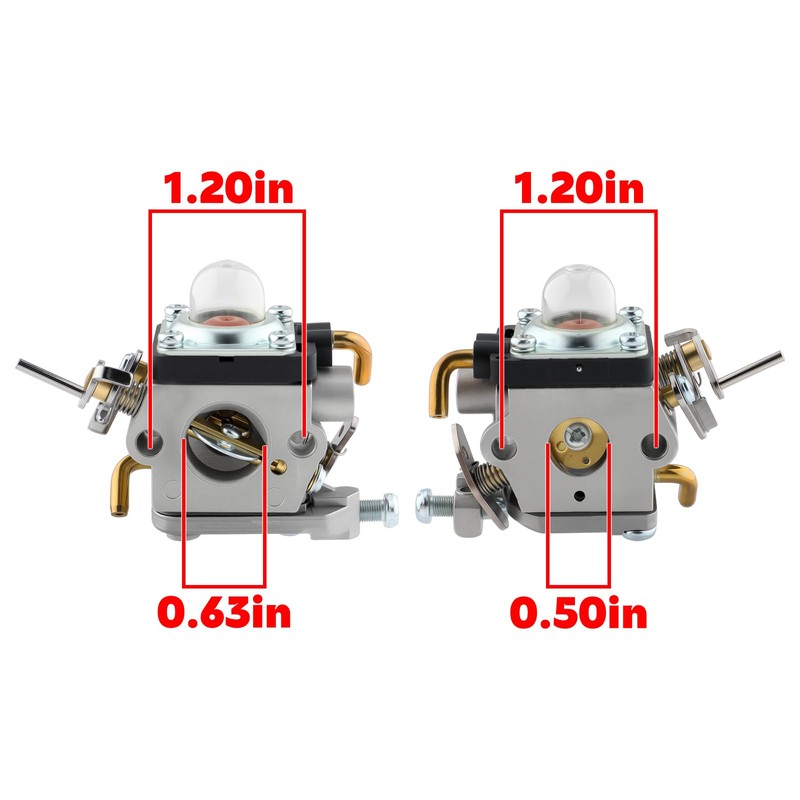 AUTOKAY 122C Carburetor Fits for Husqvarna 122C 122LDX 122LK 22cc