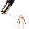Mykepoda 12pcs/Pack Universal Brass Golf Shaft Adapter Spacer Fits .335