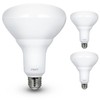 Feit Electric LED BR40 Bulbs, Dimmable, 65W Equivalent, 10 Year