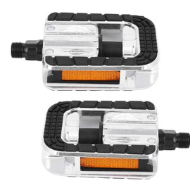 Ejoyous Folding Pedal Bicycle, Folding Bicycle Pedals, Metal Bicycle Foot Pedals, Folding Pedals, for Mountain Bike, Road Bike, MTB City Bikes, Accessories