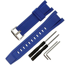 Watch Band Genuine Compatible Band Waterproof Strap Casio GST-S210 GST-W110 GST-W100 GST-S110 GST-S100 GST-B100 GST-S300, One size, Epoxy, No Gemstones