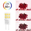 TAIYALOO G8 LED Bulb Dimmable, 20W-25W T4 JCD Halogen Equivalent,