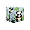 Pandarama Panda On Branch Money Box Black & White