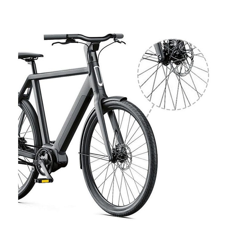 Ruikcoll Pack of 38 Mountain Bike Spoke with Spoke Nipples,