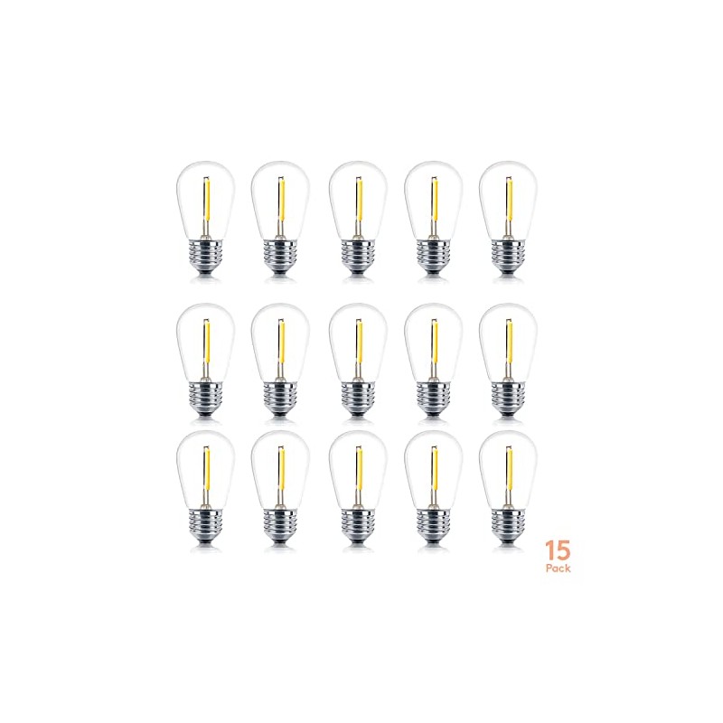 Brightech Ambience PRO Replacement LED Light Bulbs, 1 Watt LED