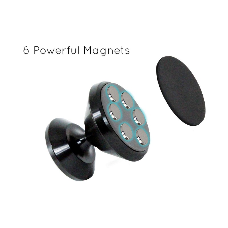 Magnetic Phone Mount for Flat Surfaces - Extra Strong Support