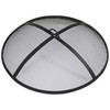 Sunnydaze Heavy-Duty Steel Mesh Fire Pit Screen - Fire Pit