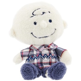 Nakajima Corporation 172990-22 Blueberry Check Charlie Brown S Plush Toy