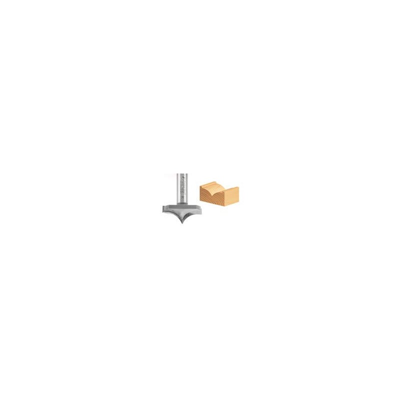 Amana Tool - 49570 Carbide Tipped Plunge Ovolo with Center