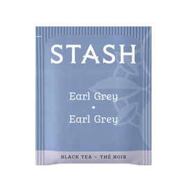 Stash Tea Earl Grey Black Tea, Box of 100 Tea Bags (Packaging May Vary)